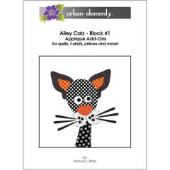 Alley Catz - Block #1 - Applique Add-On Pattern