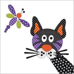 Alley Catz - Block #4 - Applique