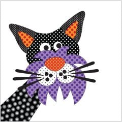 Alley Catz - Block #8 - Applique