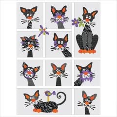 Alley Catz - Quilt - 10 Block - Set - Applique Quilt