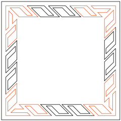 Fletching - Sashing - Panto/Corner Layout