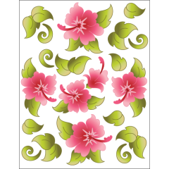 Hawaiian Holiday - Pink - Tattoo