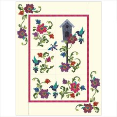 Hummingbird Garden - 7 Block - Applique Quilt