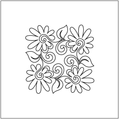 Painted Daisies - Block #3