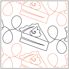 Pie Swirls - Petite - Pantograph