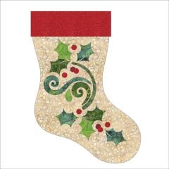 Season's Greetings - Stocking - Applique