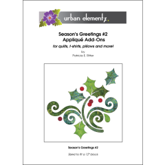 Season's Greetings - Block #2 - Applique Add On Pattern