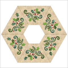 Season's Greetings - Tree Skirt - Applique