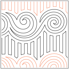 Swirled Columns - Pantograph