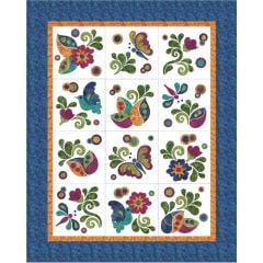 Zen Garden - 12 Block - Applique Quilt