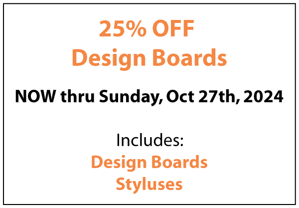 Design Board Sale